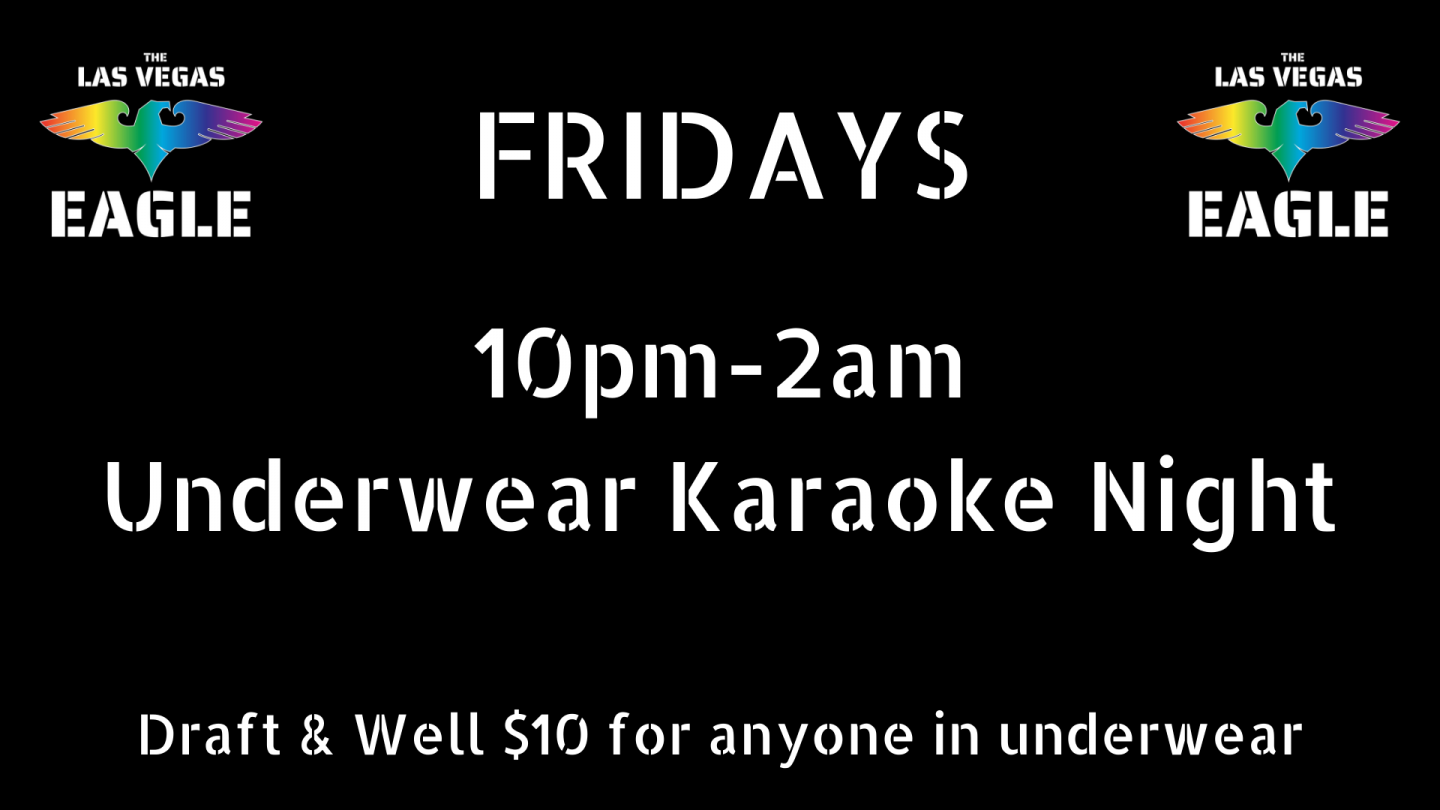 Underwear Karaoke Night